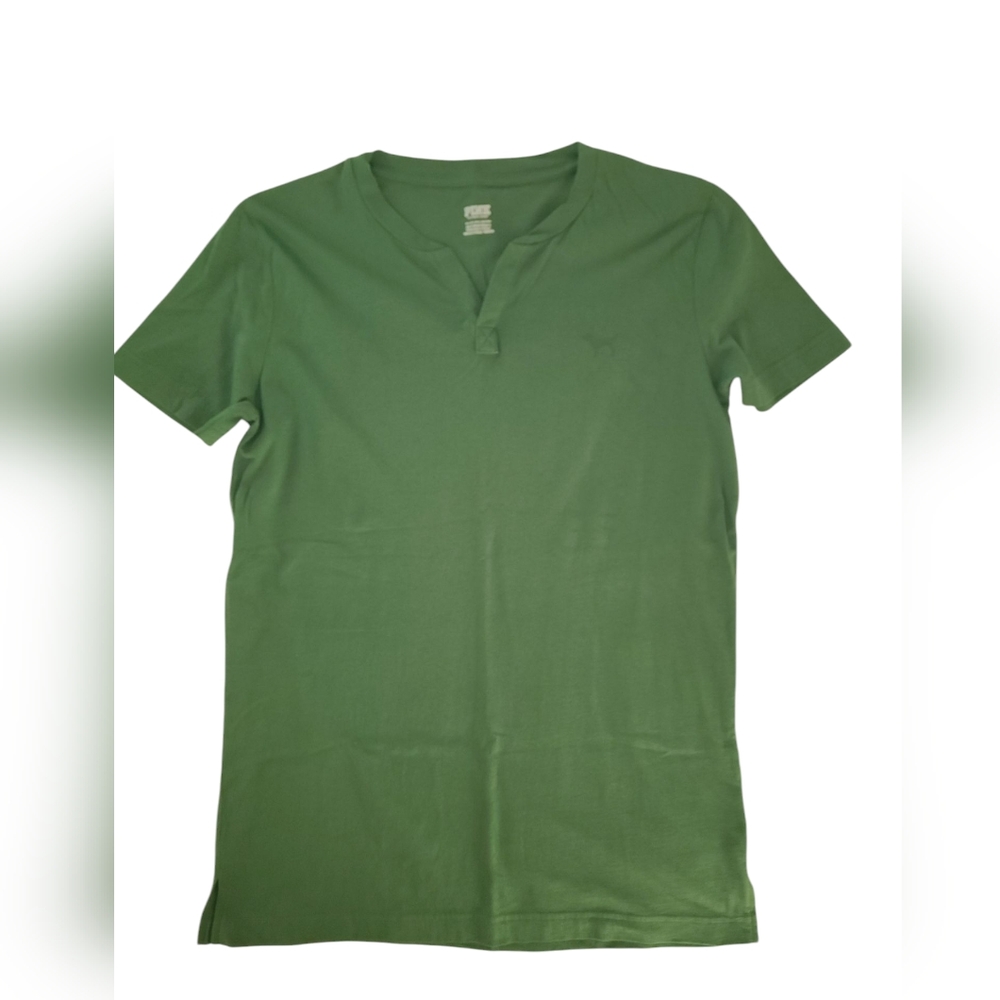 PINK Victoria's Secret Green Short Sleeve Tee